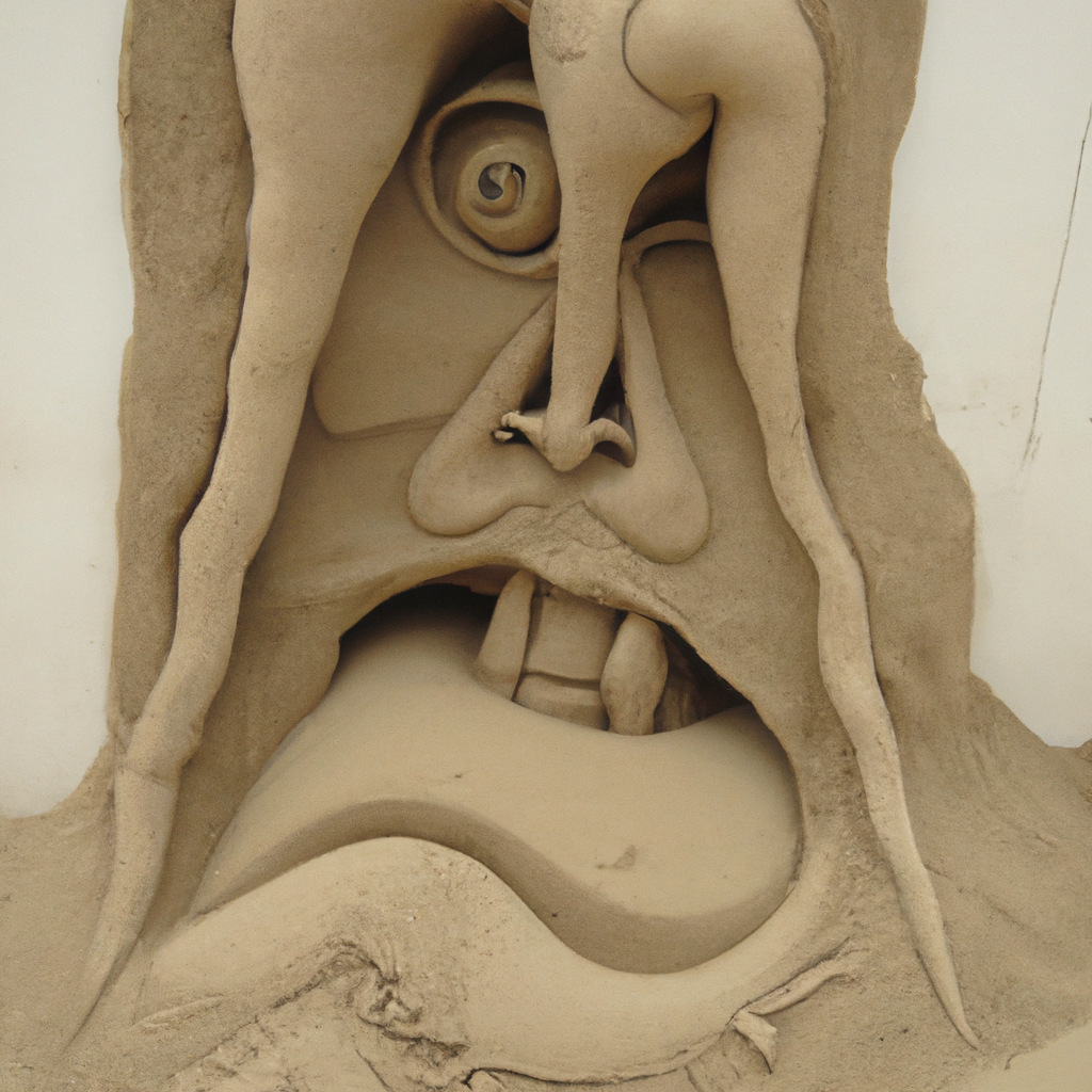Creatura nella sabbia